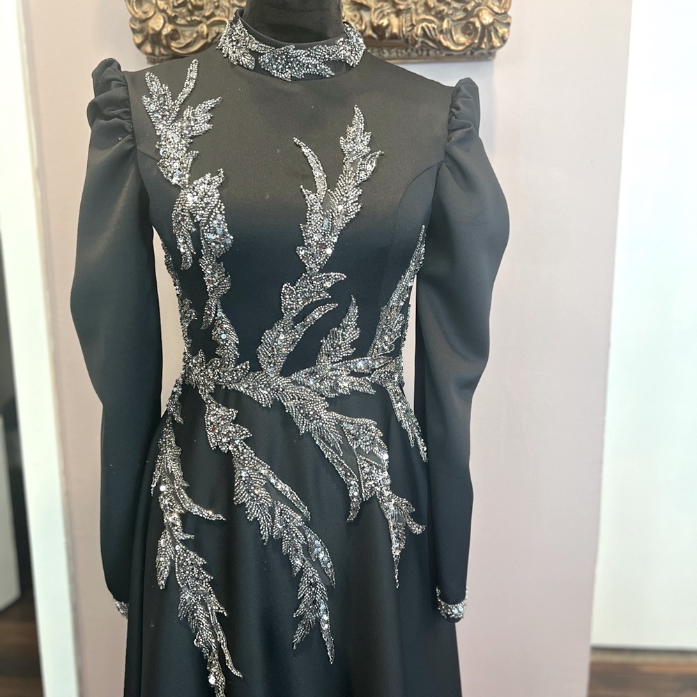 One of a kind GORGEOUS evening dress. Worn ONE TIME for wedding.